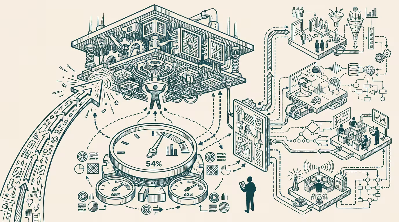 Agent deployment crossed 50%. The skills gap is the ceiling — by Thomas Jankowski, aided by AI