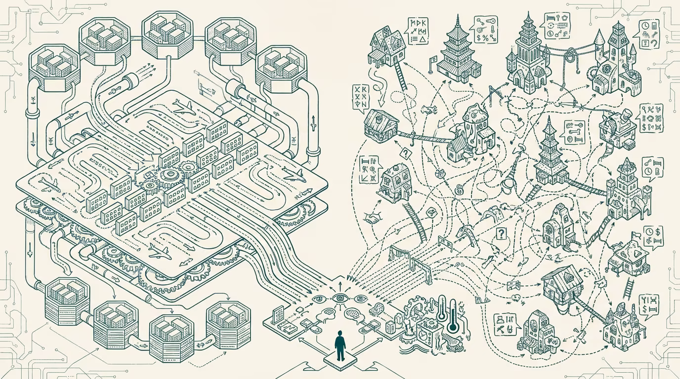 The hotel category is broken in a way the airlines are not. Airbnb's AI fourth pillar is the divergence signal — by Thomas Jankowski, aided by AI