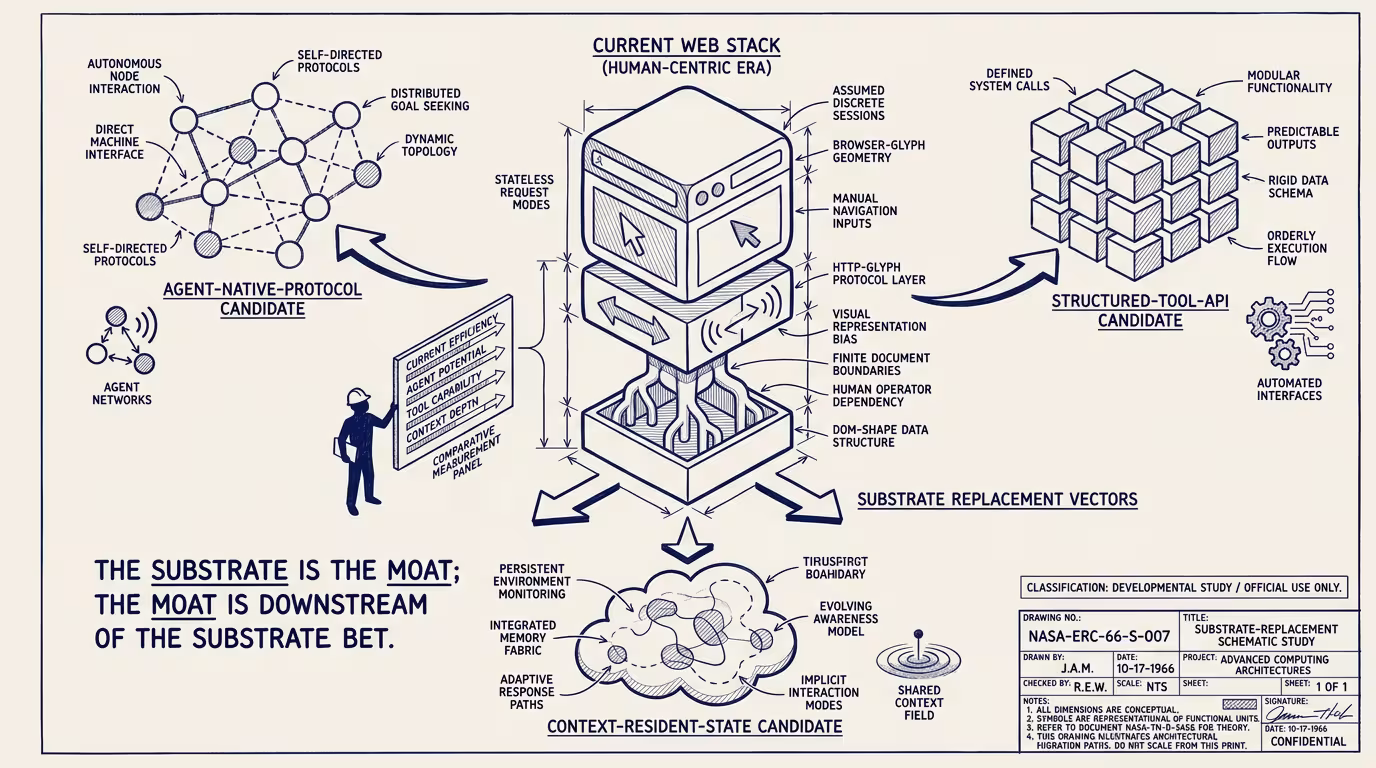 Pick a substrate. The decade's moat is downstream — by Thomas Jankowski, aided by AI
