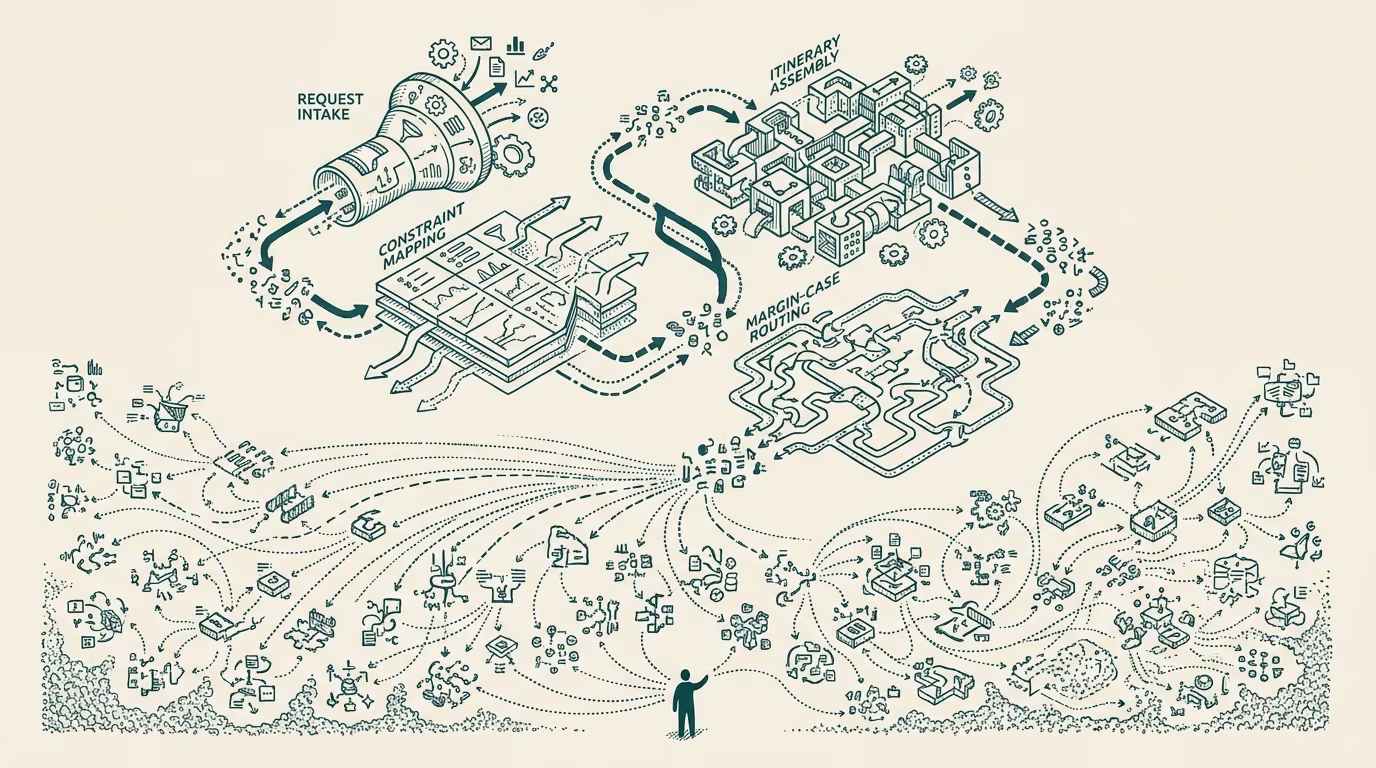 The long tail is what an agent does that an agent can't — by Thomas Jankowski, aided by AI