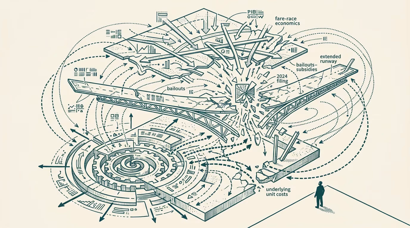 The ULCC model was always structurally broken. Spirit is just the first to file the paperwork — by Thomas Jankowski, aided by AI